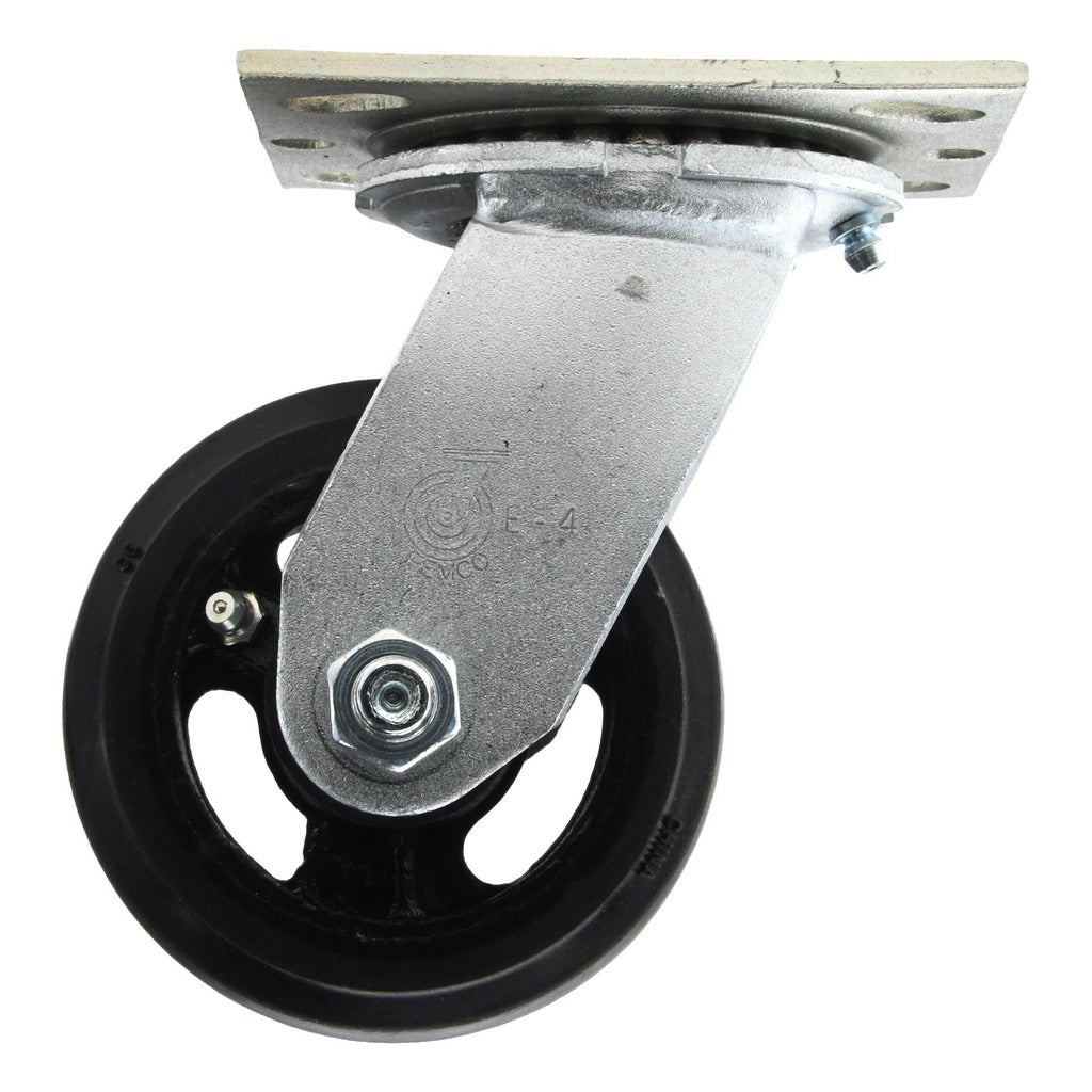 VALUE COLLECTION Value Collection VES4X2MOR Swivel Caster 4in Rubber 300lb