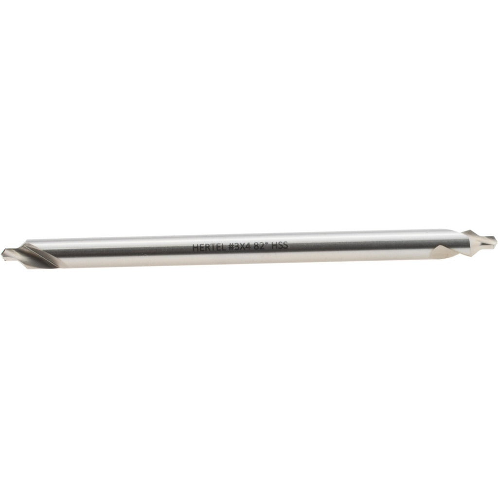 HERTEL Hertel H-81154L03040 Combo Drill Countersink Size 3