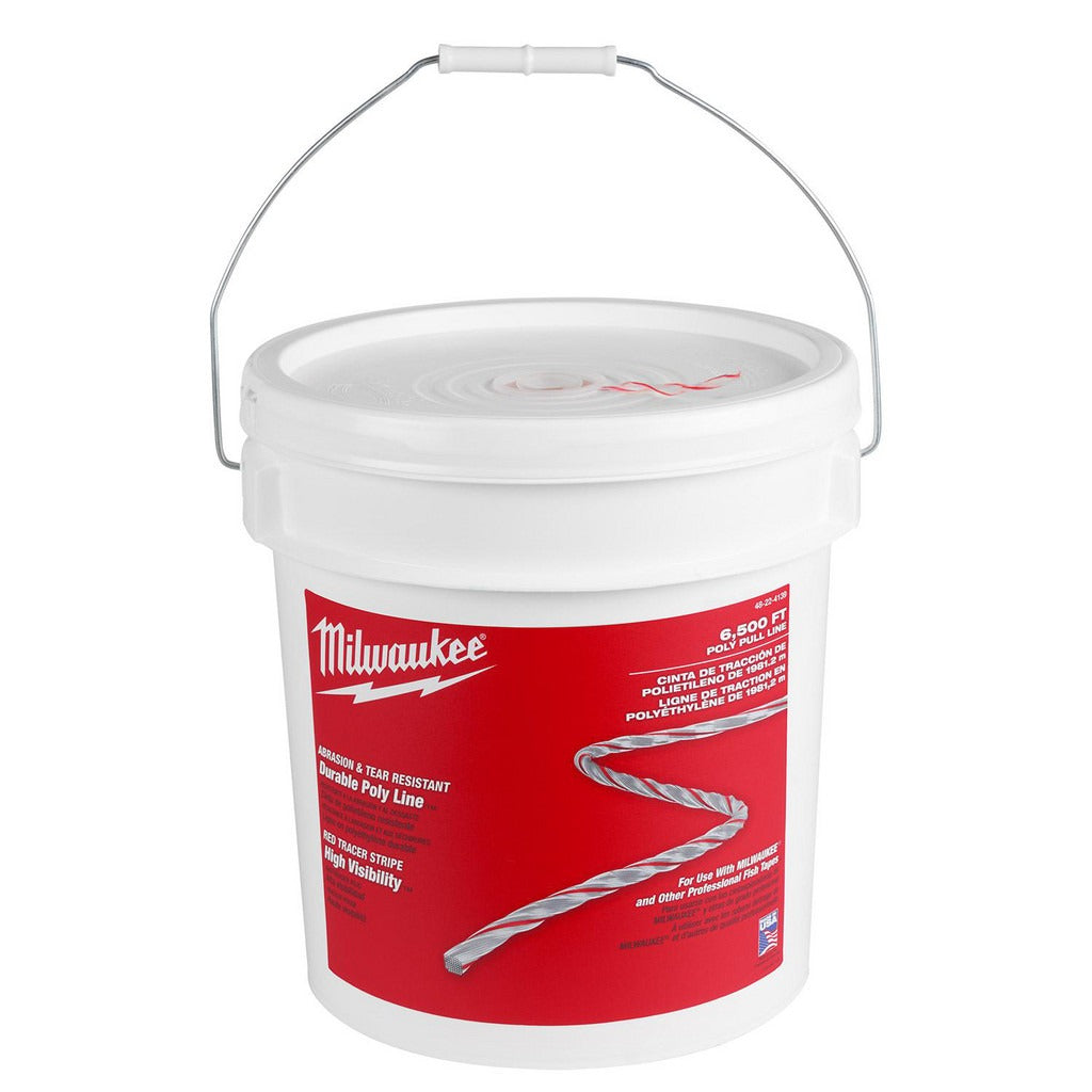 MILWAUKEE Milwaukee Tool 48-22-4139 Poly Pull Line 6500 Ft