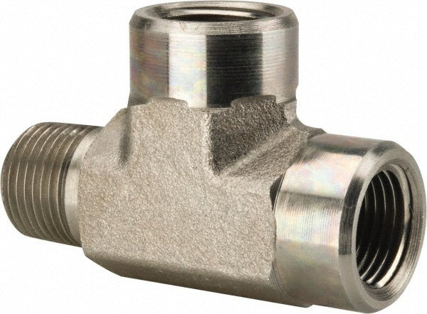 PARKER Parker 3/8 Mro-s Street Tee 3/8 Inch Mnptf X Fnptf 4500 Psi