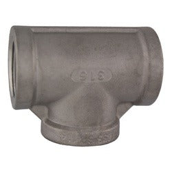 MIDLAND INDUSTRIES Midland Industries 63250MS 1/8 in Npt Pipe Tee 316 Ss