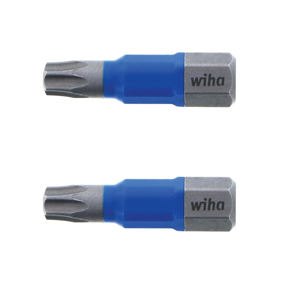 WIHA Wiha 70020 T25 Torx Power Screwdriver Bit 1/4 in Hex 2 Pc