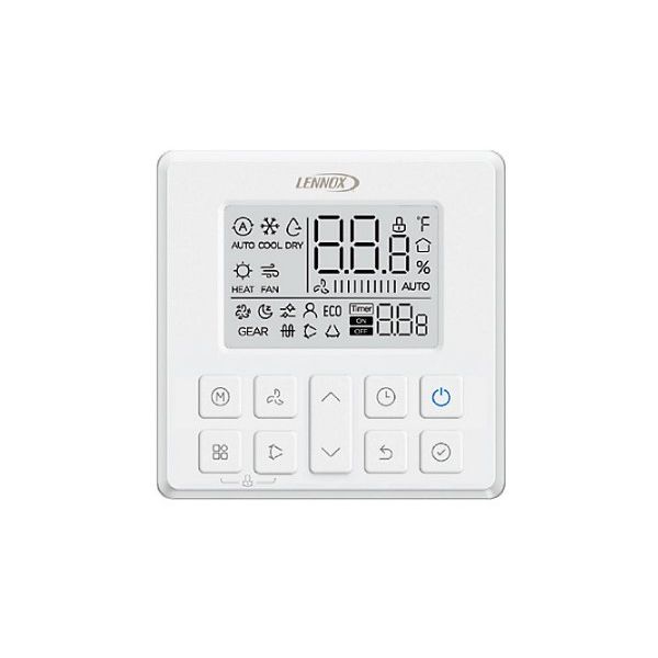 Lennox 24X02 MiniSplit Non Programmable Wired Remote Control