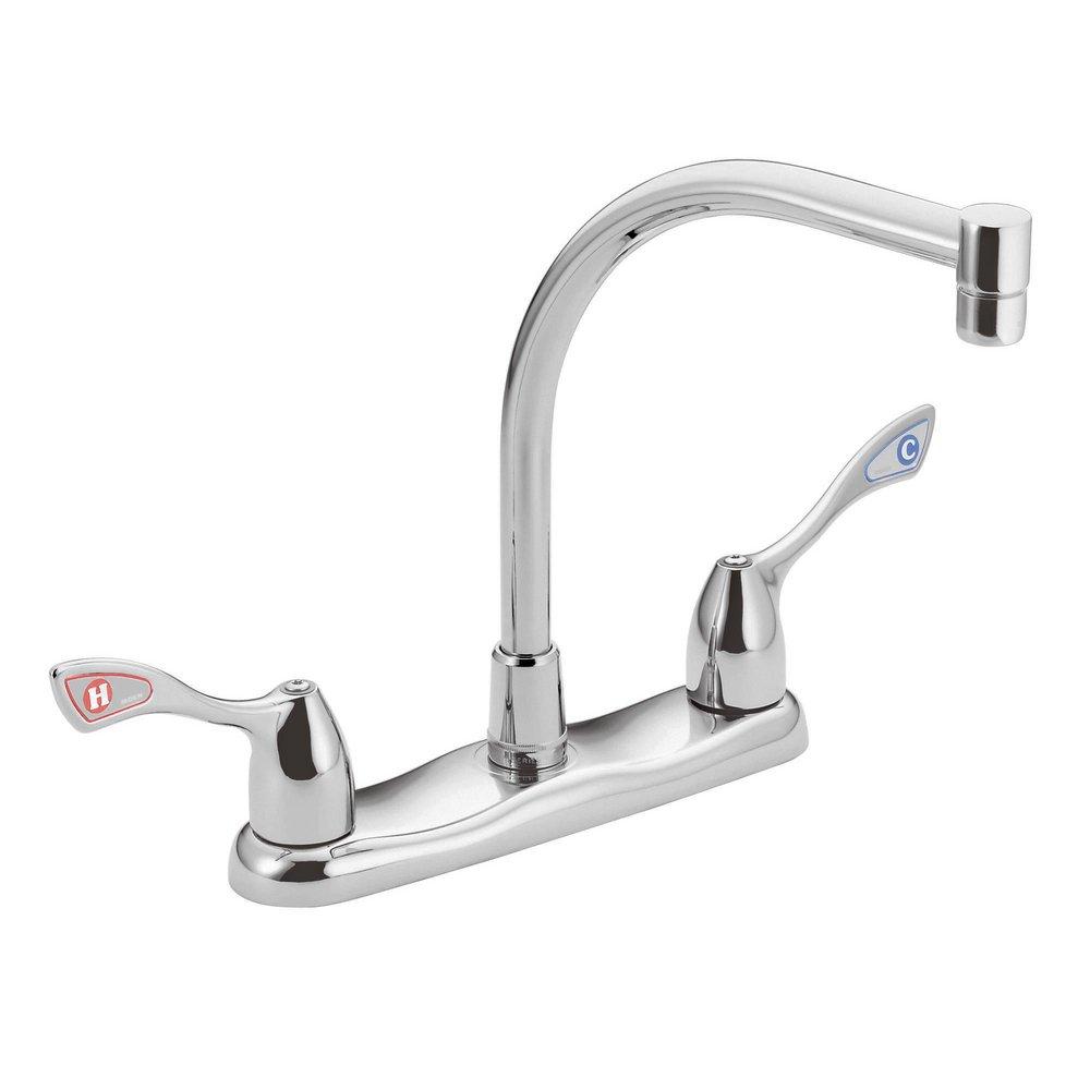 Moen 8799 M-Bition Two Handle Kitchen Faucet in Polished Chrome