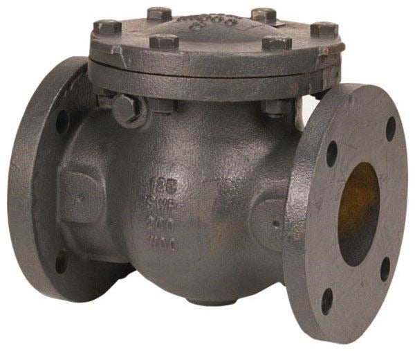 NIBCO Nibco NHE3S0H Swing Check Valve 4 in Flanged 125 Lb