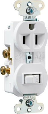 LEGRAND Pass Seymour 691WCC6 Combination Switch Outlet 15A 120V