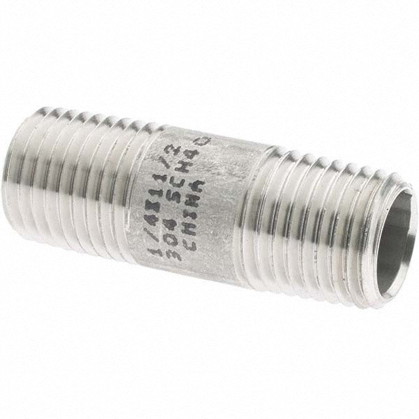VALUE COLLECTION Value Collection 4BN1/4*11/2 Ss Pipe Nipple 1/4 in Sch 40