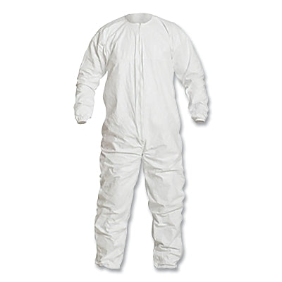 DuPont IC253BWH2X00250C Tyvek IsoClean Coveralls with Zipper, Bound, Clean Processed, White, 2X-Large