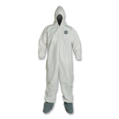 DuPont NG122SWH2X002500 ProShield NexGen Coveralls with Attached Hood and Boots 2X-Large