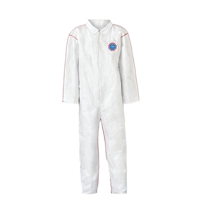 DuPont ST120SWHLG002500 Tyvek 400 SFR Coverall Open Wrist/Ankle Large