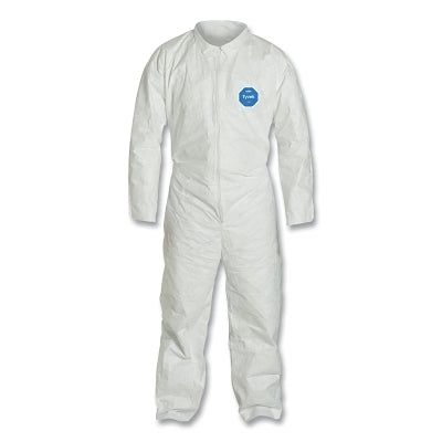 DuPont TY120SWHXL002500 Tyvek 400 Coverall Serged Seams (X-Large)