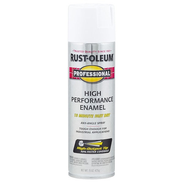 RUST-OLEUM Rust-oleum 7592-838 Gloss White Spray Enamel 15 Oz