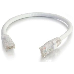 QUIKTRON Quiktron 576-125-014 CAT6 Patch Cable 14 Inch White