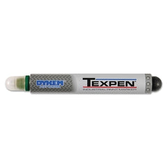 Dykem 16043 TEXPEN Green Medium Tip Paint Marker