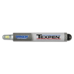 Dykem 16060 Industrial Steel Ball Tip Paint Marker 3/64 Inches Yellow Fine