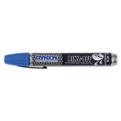 Dykem 44105 Rinz-Off Blue Broad Tip Marking Pen