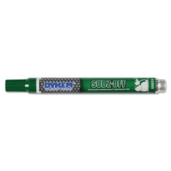 Dykem 91371 Sudz Off Green Medium Tip Marker