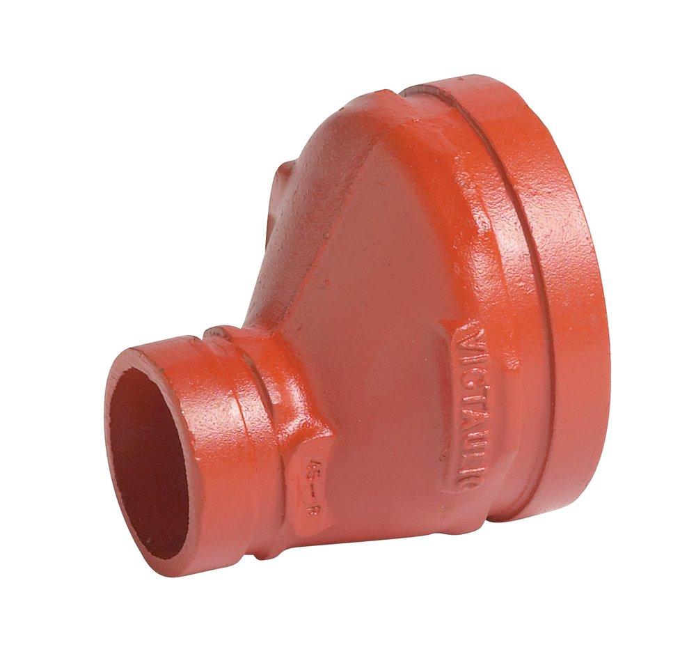 Victaulic FE79051P00 FireLock Style 51 6 x 4 in. Grooved 1000# Painted ...