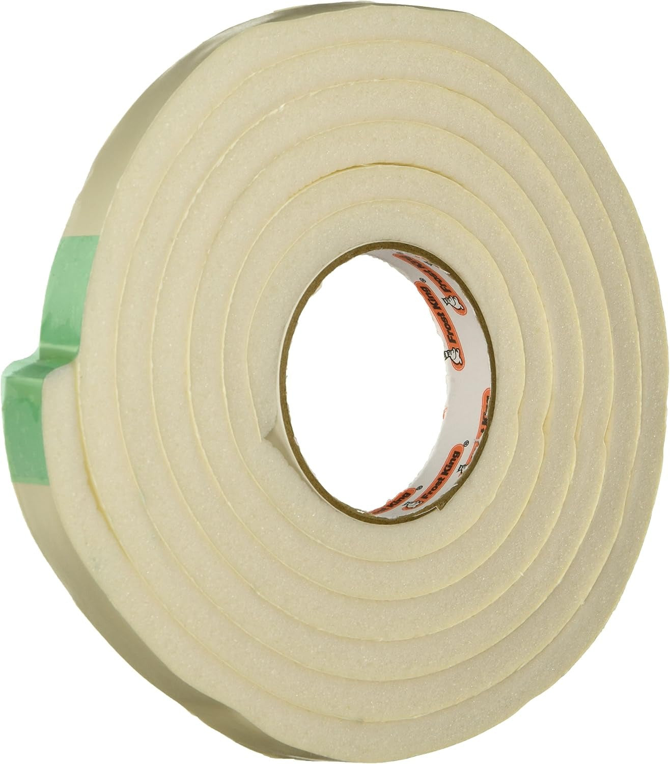 FROST KING Frost King R734WH Sponge Rubber Foam Tape 3/4 in x 7/16 in x 10 ft