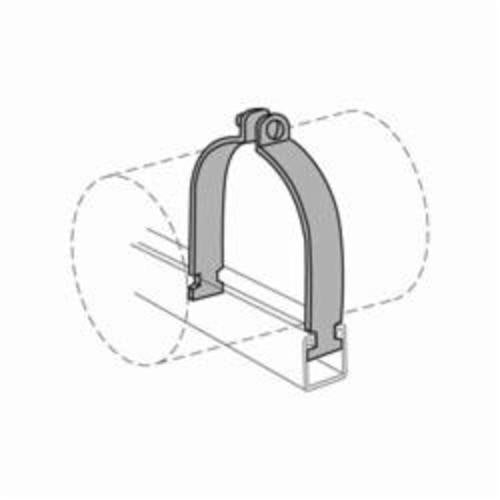 Anvil 2400326084 Fig AS 1100 1-1/4 In Electrogalvanized Steel Strut Pipe Clamp