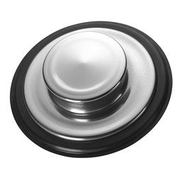 InSinkErator STP-SS Drain Stopper Stainless Steel/Black 3-1/2 Inch Metal/Rubber