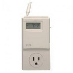 TRUE VALUE WIN100 Lux 5-2 Day Programmable Outlet Thermostat for AC and Space Heaters