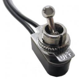 TRUE VALUE GSW-125 6A Single-Pole/Single-Throw Short Bat Toggle Switch