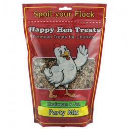 TRUE VALUE 17015 Happy Hens Poultry Mix, Mealworm & Oats, 2-Lbs.