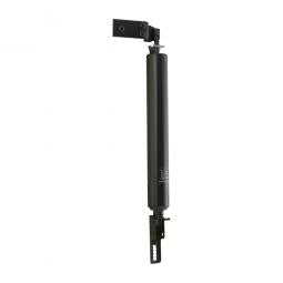 True Value VJ1020CALBL Black Pneumatic Door Closer For Light Weight Screen Doors