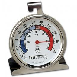 TRUE VALUE 3507 Taylor TruTemp Freezer/Refrigerator Thermometer Stainless Steel