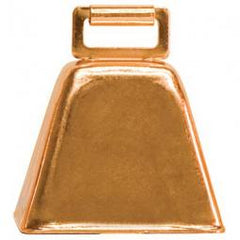 TRUE VALUE 65-4473 Weaver Leather Cow Bell Copper-Plated Steel 2-1/2 x 2-1/4 x 1-3/4-In.