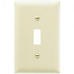 TRUE VALUE TP1ICP10 Pass & Seymour - Legrand 10-Pack Ivory 1-Toggle Nylon Wall Plates