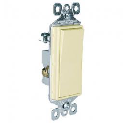 TRUE VALUE TM873ICC10 Pass & Seymour - Legrand 3-Way Decorator Wall Switch, 15A, Ivory