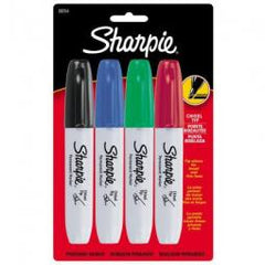 True Value 38254PP 4-Pack Sharpie Permanent Markers