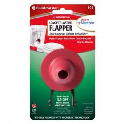 TRUE VALUE 501P21 Red Toilet Flapper