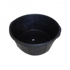 TRUE VALUE MR6.5GR/UT-BLK MR 6.5GAL RUBBER TUB