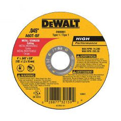 TRUE VALUE DW8061 4-Inch Thin Metal Cut-Off Wheel