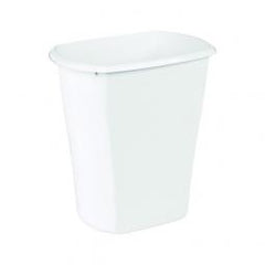 TRUE VALUE 10528006 5.5GAL WHT WASTE CAN