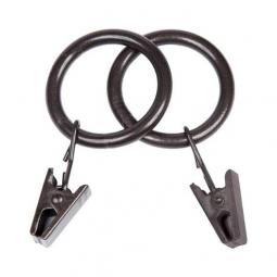 True Value KN75003 14PK BRN RING CURT CLIP