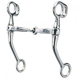 TRUE VALUE CA-3120 Weaver Leather Horse Bit, Tom Thumb Snaffle, 5-In Mouth & 6-1/2-In Cheeks