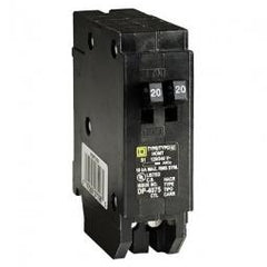 TRUE VALUE HOMT2020CP Square D Homeline 20-Amp Single-Pole Tandem Circuit Breaker