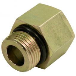 TRUE VALUE 39036154 1/2 Male O-Ring x 3/8 Female Pipe Hydraulic Adapter