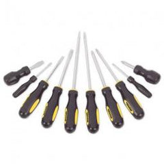 TRUE VALUE 60-100 Stanley Standard Fluted Screwdrivers 10-Pc. Set