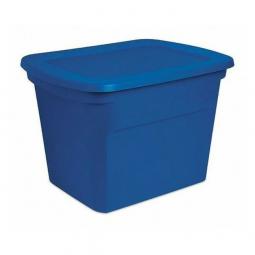 TRUE VALUE 17311C08 18GAL BLU STOR TOTE