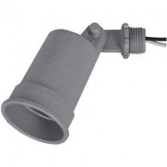 True Value LH150-2 Gray Weatherproof Porcelain Socket Lampholder