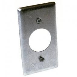 True Value 863 Single Receptacle Steel Handy Box Cover