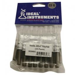 True Value 9396 Livestock Injection Needles Disposable 1-In Poly Hub 22-Ga 25-Pk