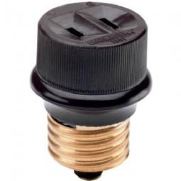 TRUE VALUE 808CC10 Pass & Seymour - Legrand 660-Watt Brown Lampholder Adapter