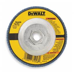 TRUE VALUE DW8313 4.5-Inch 80-Grit Zirconia Flap Disc