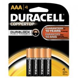 TRUE VALUE MN2400B4Z Duracell 4-Pack AAA Alkaline Batteries